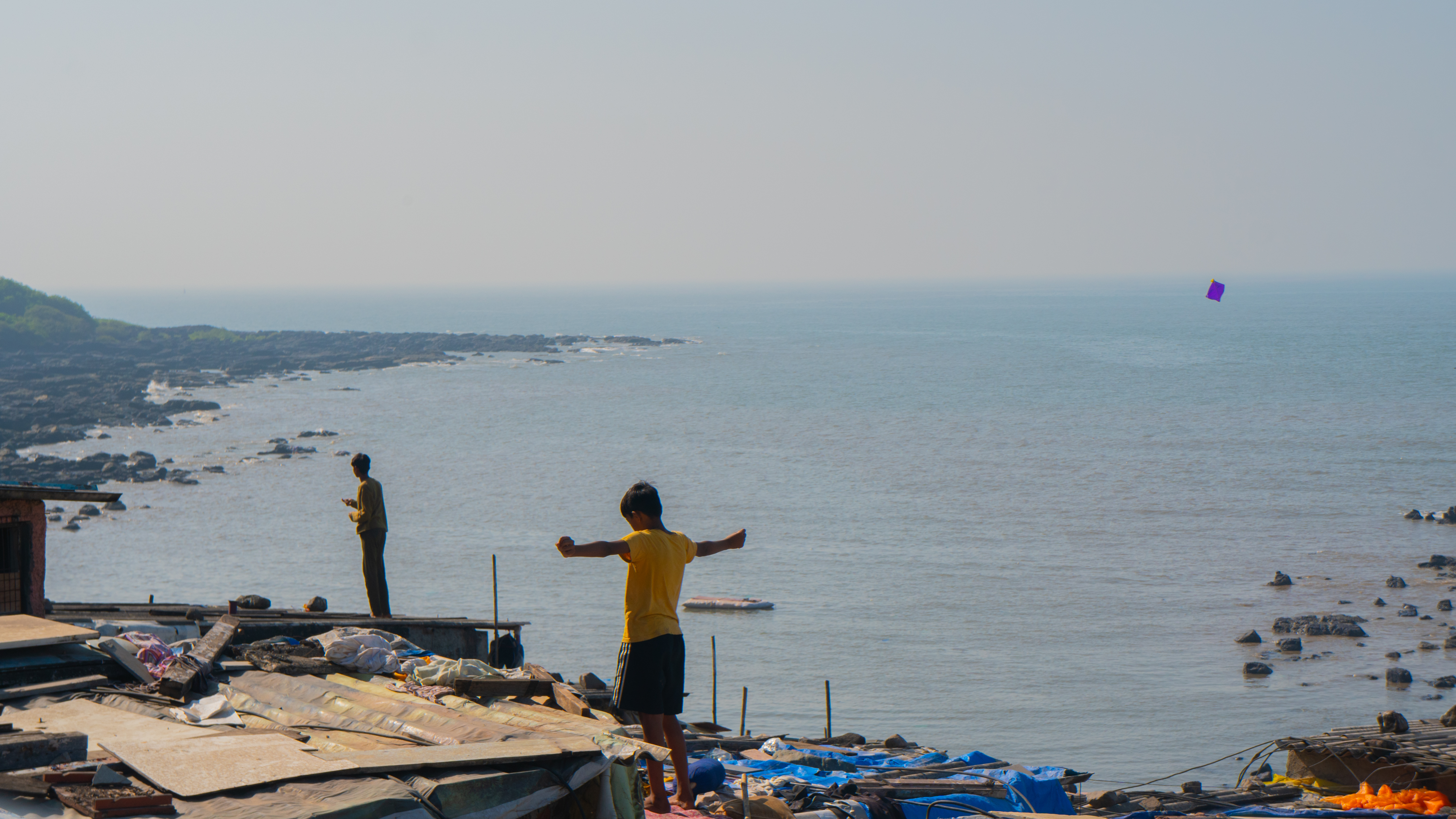 Mumbai photo of kites